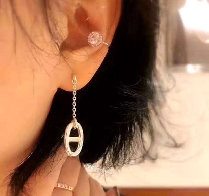 [Echo Fine ]CHAINE TASSEL EARRINGS