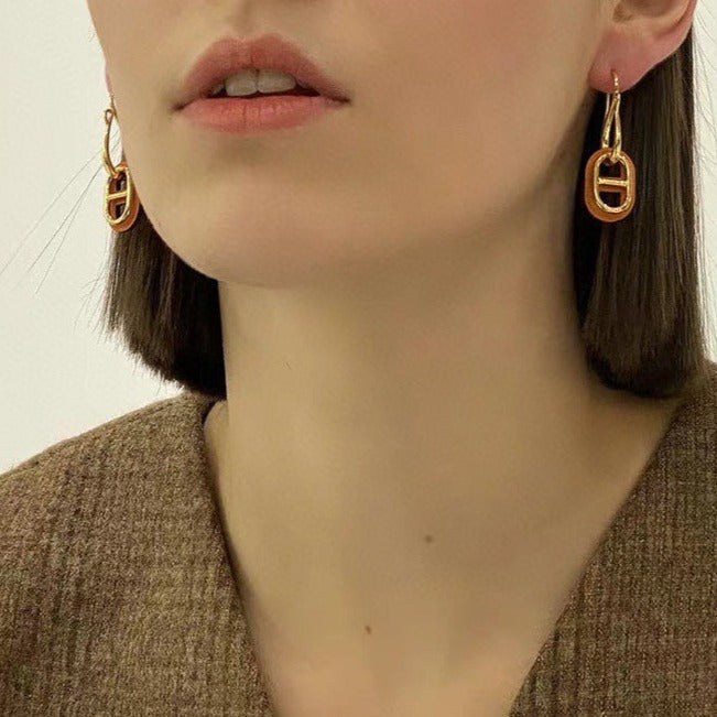 [Echo Fine ]HM O'MAILLON GOLD EARRINGS