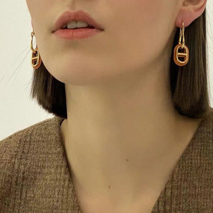 [Echo Fine ]HM O'MAILLON GOLD EARRINGS