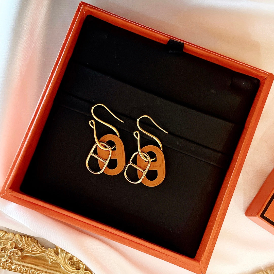 [Echo Fine ]HM O'MAILLON GOLD EARRINGS