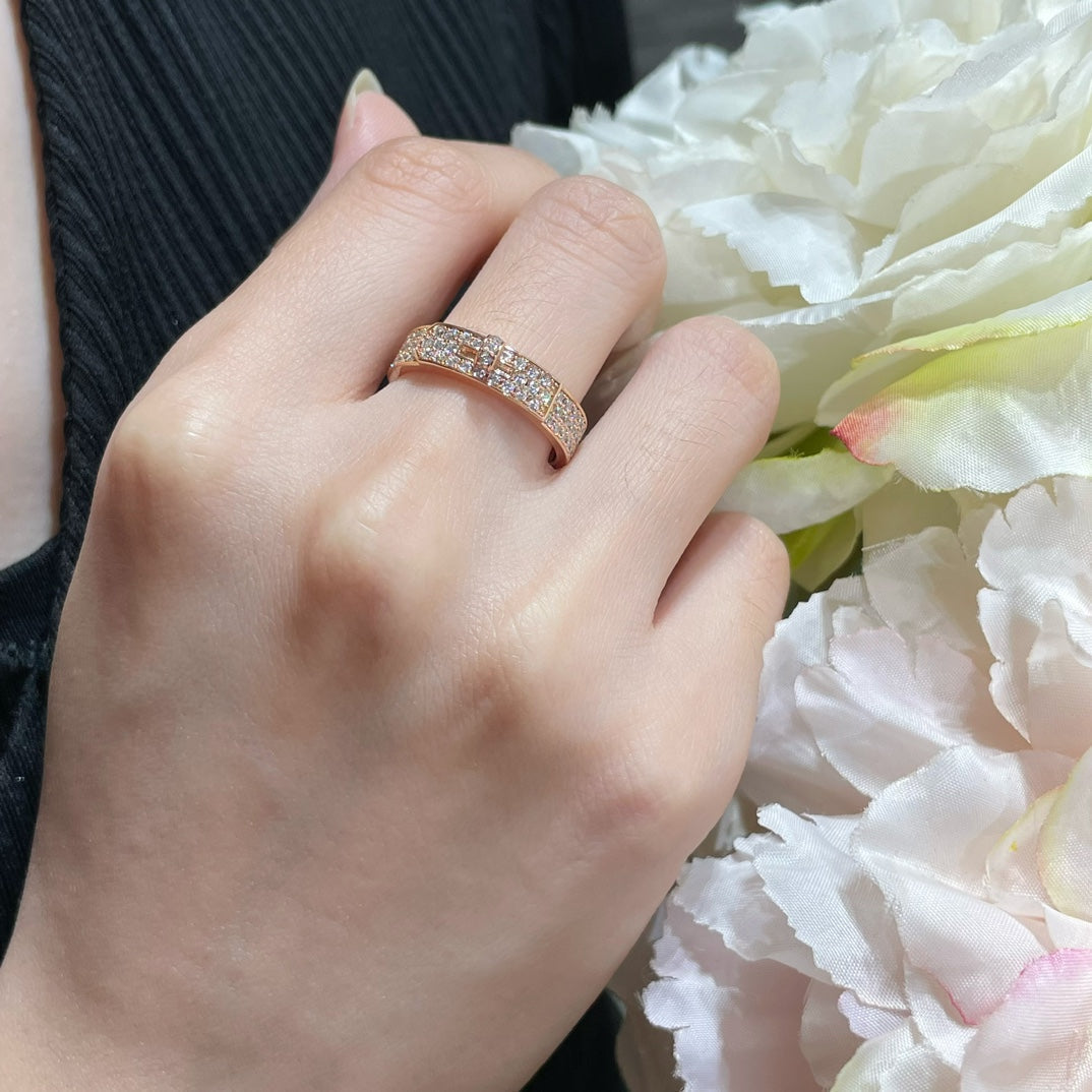 [Echo Fine ]KELLY PINK GOLD DIAMOND RING