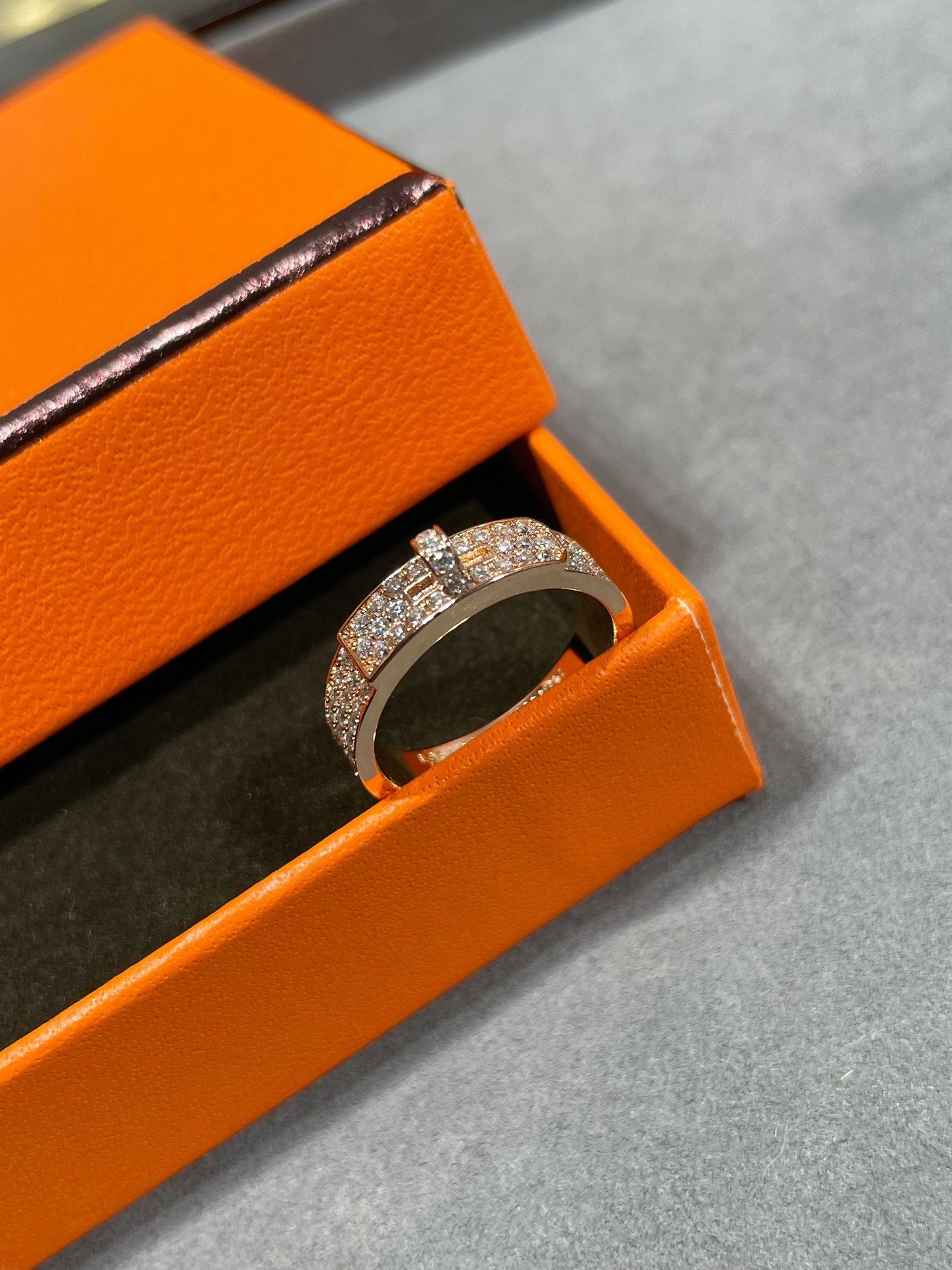 [Echo Fine ]KELLY PINK GOLD DIAMOND RING