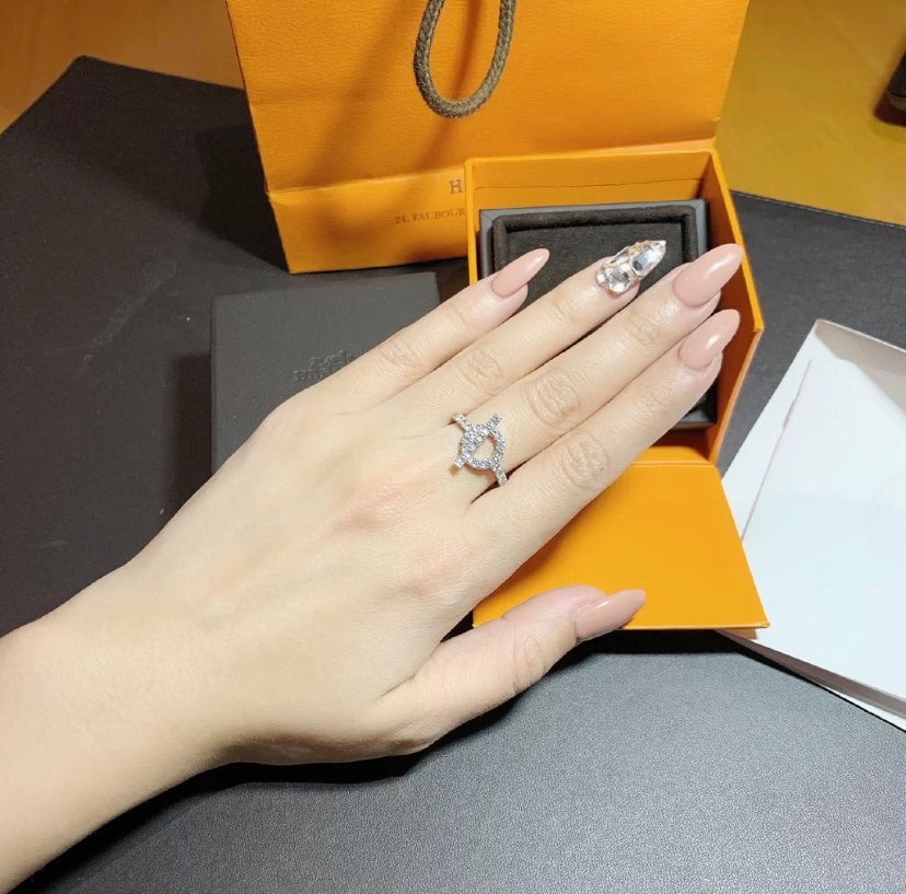 [Echo Fine ]ECHAPPEE RING SILVER DIAMOND