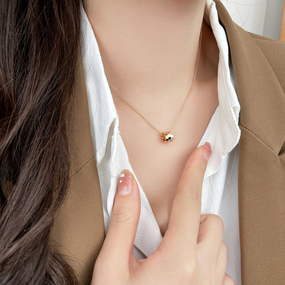 [Echo Fine ]BEE MINI PEDANT DIAMOND NECKLACE