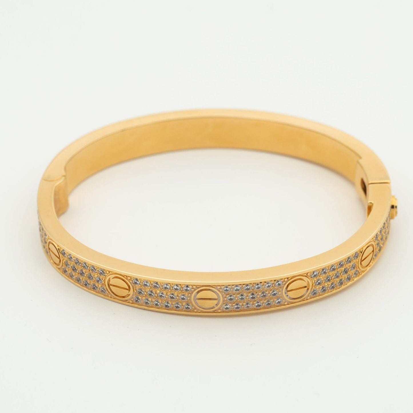 [Echo Fine ]LOVE BRACELET 6.1MM DIAMOND-PAVED