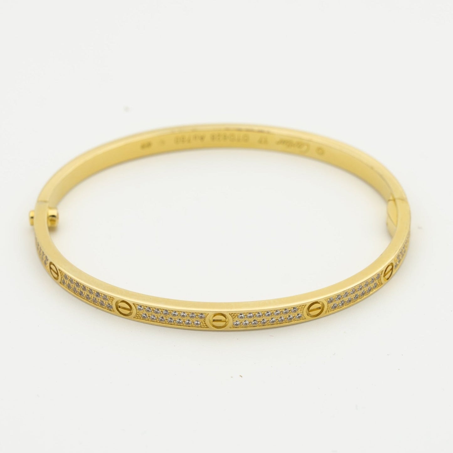 [Echo Fine ]LOVE BRACELET 3.65MM DIAMOND-PAVED