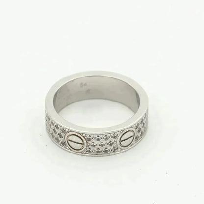 [Echo Fine ]LOVE RING 5.5MM DIAMONDS PAVED