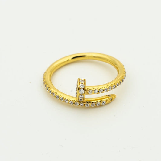 [Echo Fine ]JUSTE RING 1.8MM GOLD DIAMONDS
