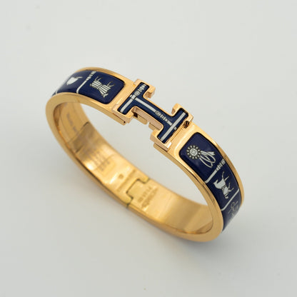 [Echo Fine ]H BRACELET BLUE CERAMIC