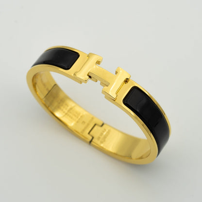 [Echo Fine ]H BLACK BRACELET
