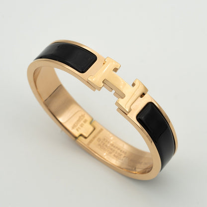 [Echo Fine ]H BLACK BRACELET