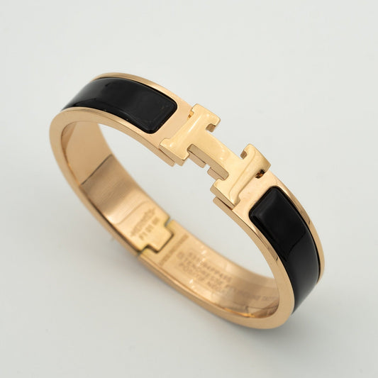 [Echo Fine ]H BLACK BRACELET