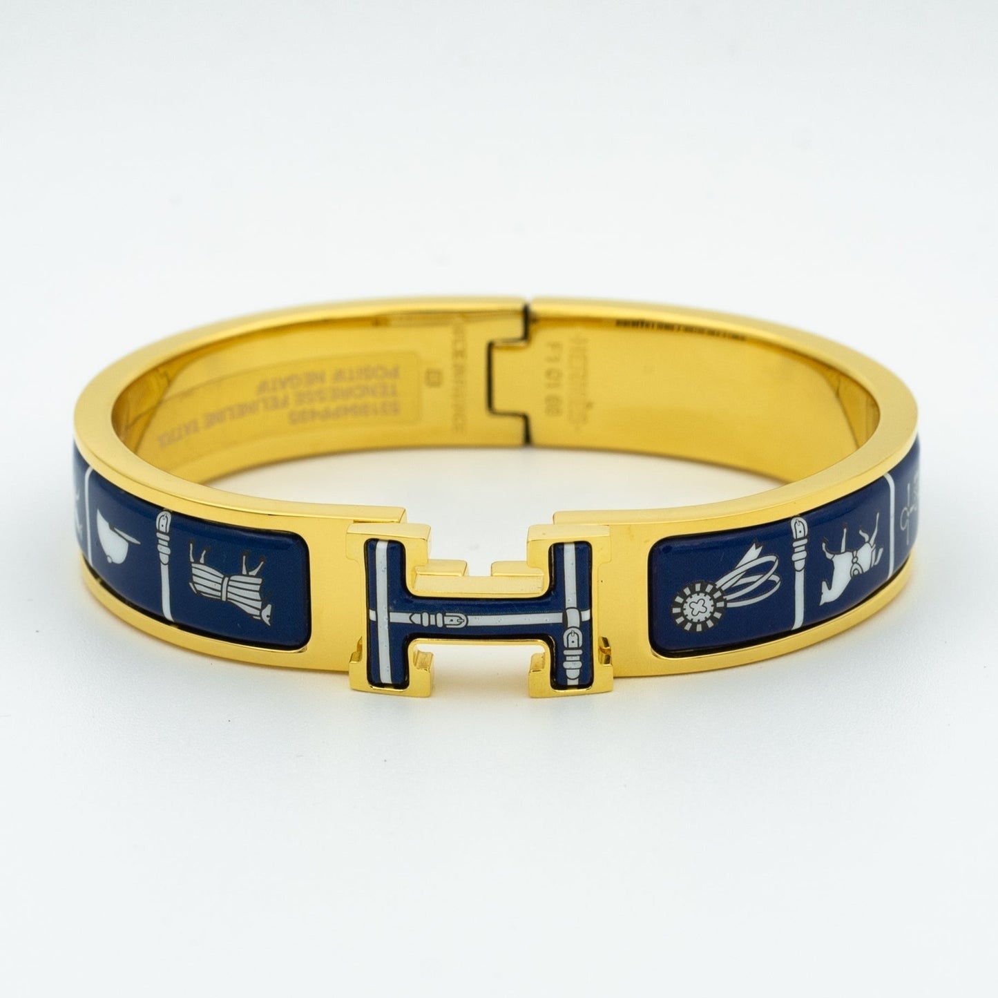 [Echo Fine ]H BRACELET BLUE CERAMIC