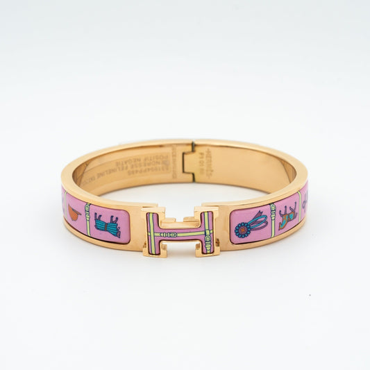 [Echo Fine ]H PINK GOLD BRACELET PINK CERAMIC
