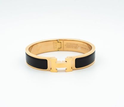 [Echo Fine ]H BLACK BRACELET