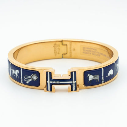 [Echo Fine ]H BRACELET BLUE CERAMIC