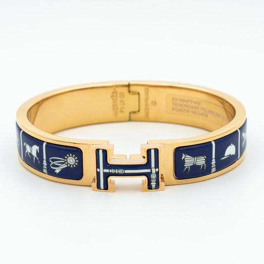 [Echo Fine ]H BRACELET BLUE CERAMIC