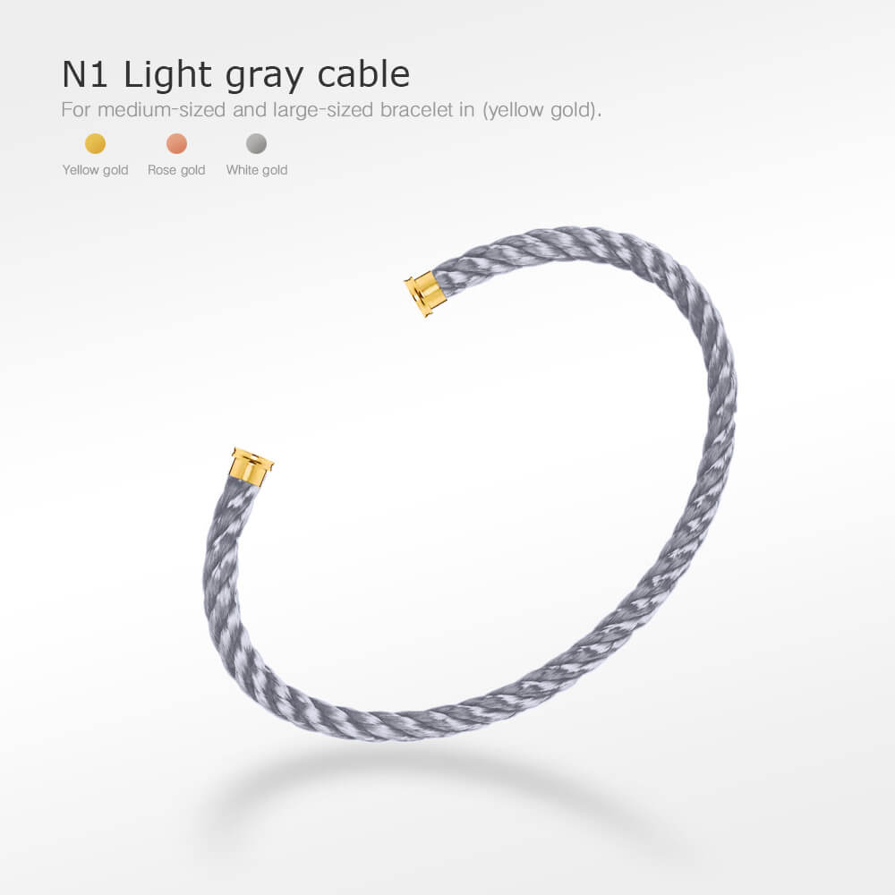 [Echo Fine ]FORCE SERIES BRACELET CABLES 50 CHOICES (DIY SELECTION)