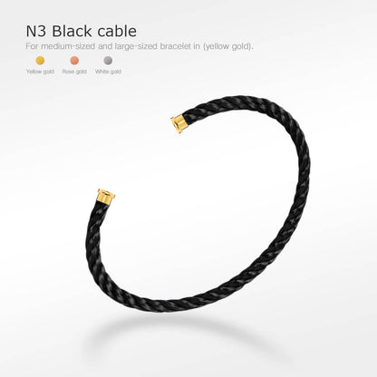 [Echo Fine ]FORCE SERIES BRACELET CABLES 50 CHOICES (DIY SELECTION)