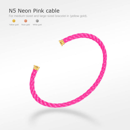[Echo Fine ]FORCE SERIES BRACELET CABLES 50 CHOICES (DIY SELECTION)
