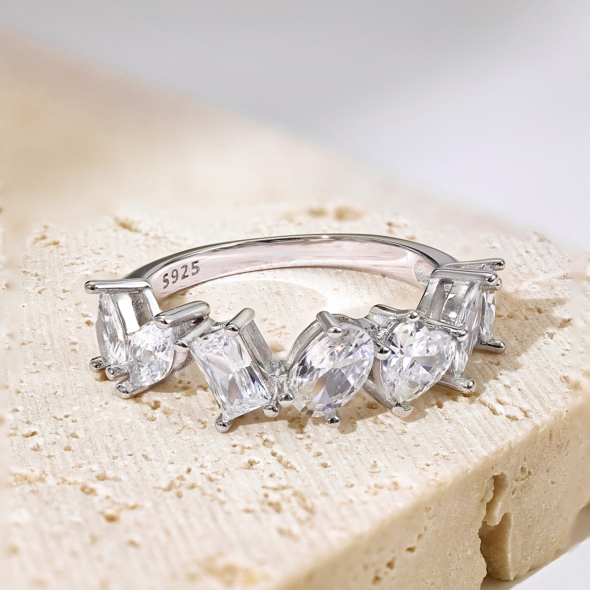 [Echo Fine ]Delicate Multi Cut Ring
