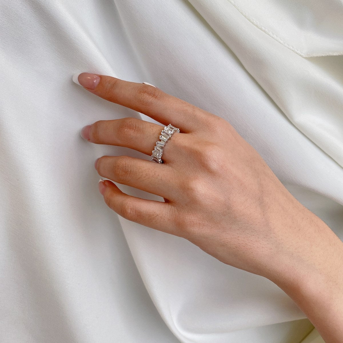 [Echo Fine ]Delicate Multi Shape Tennis Ring