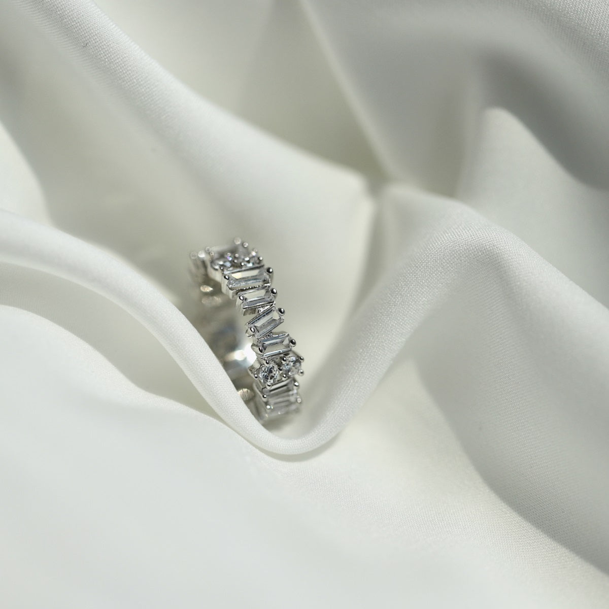 [Echo Fine ]Delicate Multi Shape Tennis Ring