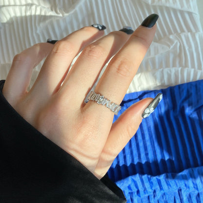 [Echo Fine ]Delicate Multi Shape Tennis Ring