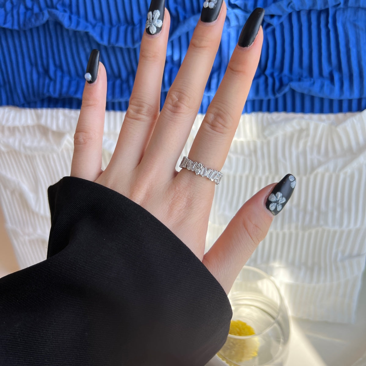 [Echo Fine ]Delicate Multi Shape Tennis Ring