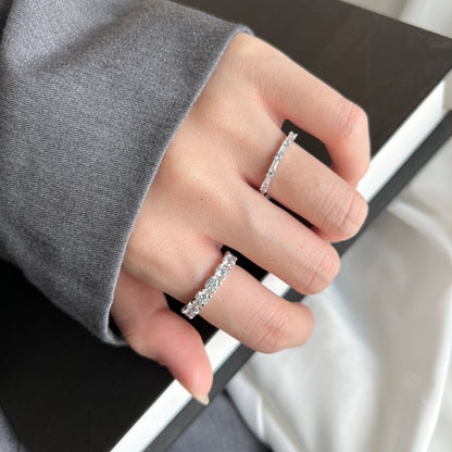 [Echo Fine ]Eternity Round Cut Tennis Ring