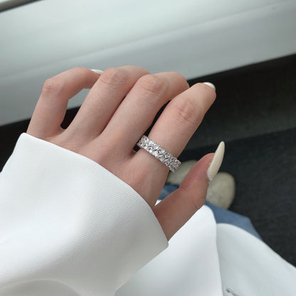 [Echo Fine ]Sparkling Full Heart Ring
