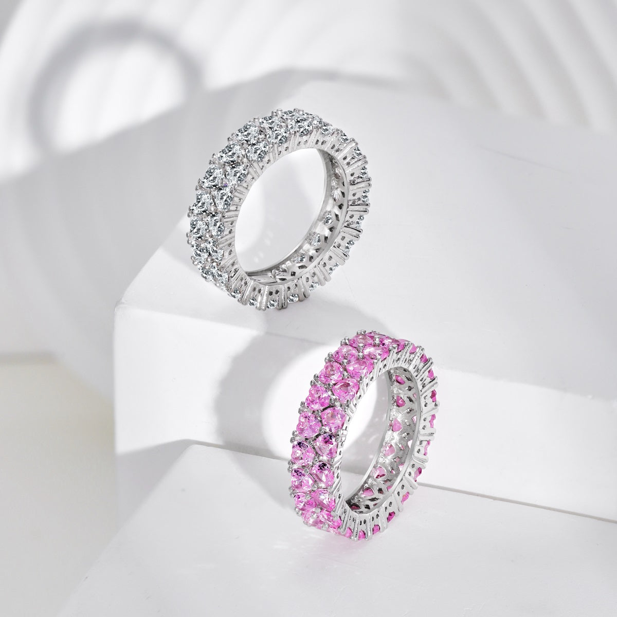 [Echo Fine ]Sparkling Full Heart Ring