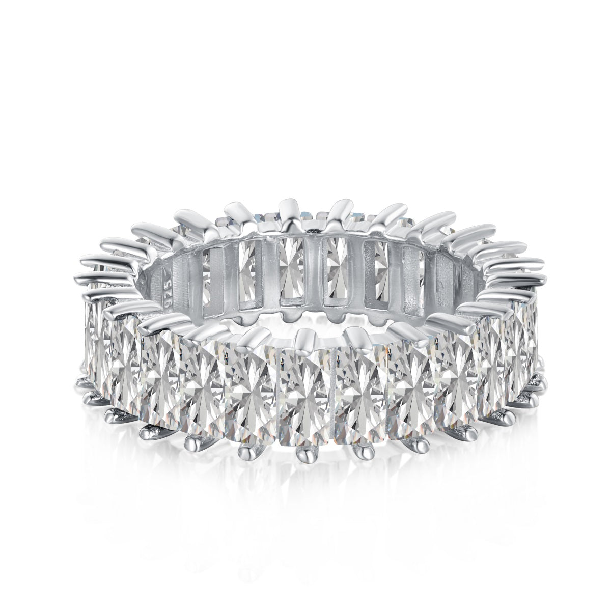 [Echo Fine ]Unique Colorful Radiant Cut RIng
