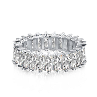 [Echo Fine ]Unique Colorful Radiant Cut RIng