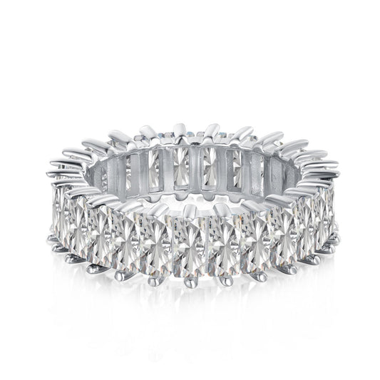 [Echo Fine ]Unique Colorful Radiant Cut RIng