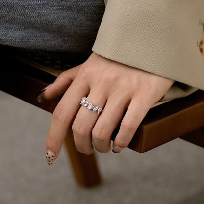 [Echo Fine ]Delicate Multi Cut Ring