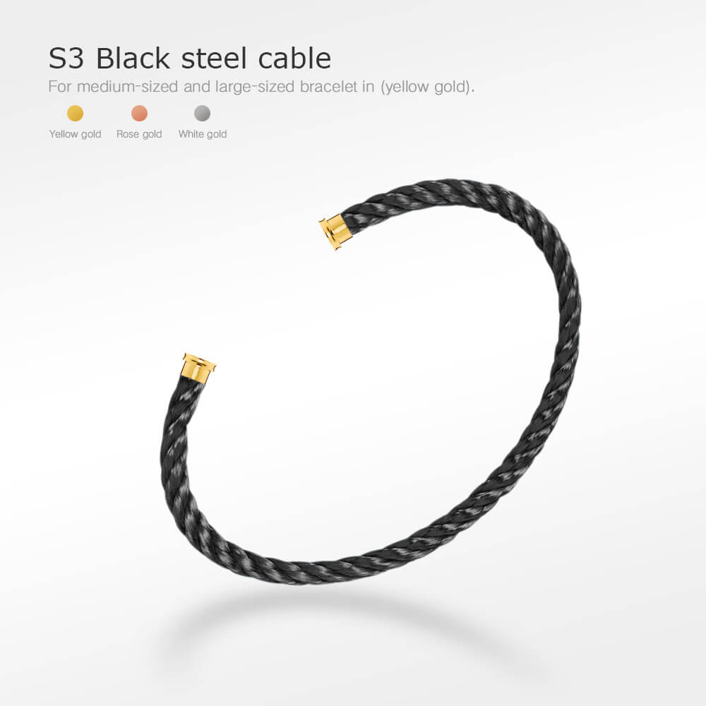 [Echo Fine ]FORCE SERIES BRACELET CABLES 50 CHOICES (DIY SELECTION)