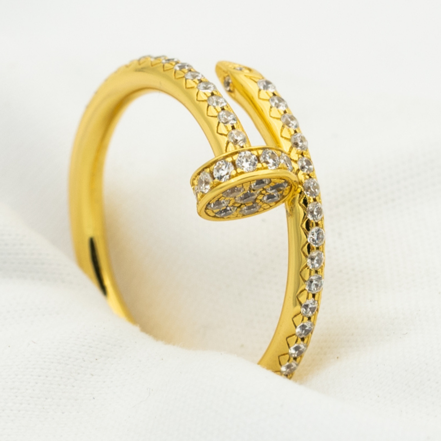 [Echo Fine ]JUSTE RING 1.8MM GOLD DIAMONDS