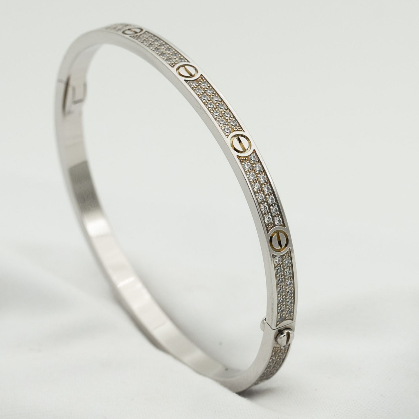 [Echo Fine ]LOVE BRACELET 3.65MM DIAMOND-PAVED