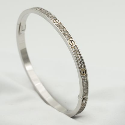 [Echo Fine ]LOVE BRACELET 3.65MM DIAMOND-PAVED