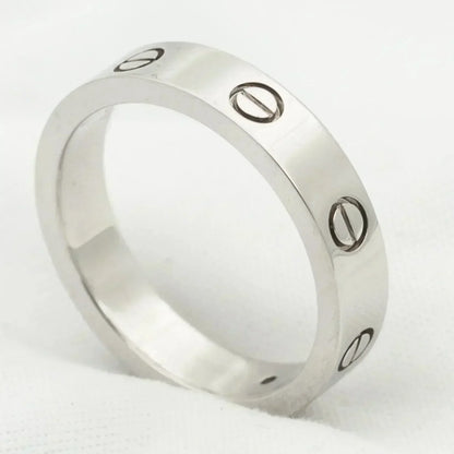 [Echo Fine ]LOVE RING 4MM 1 DIAMOND SILVER