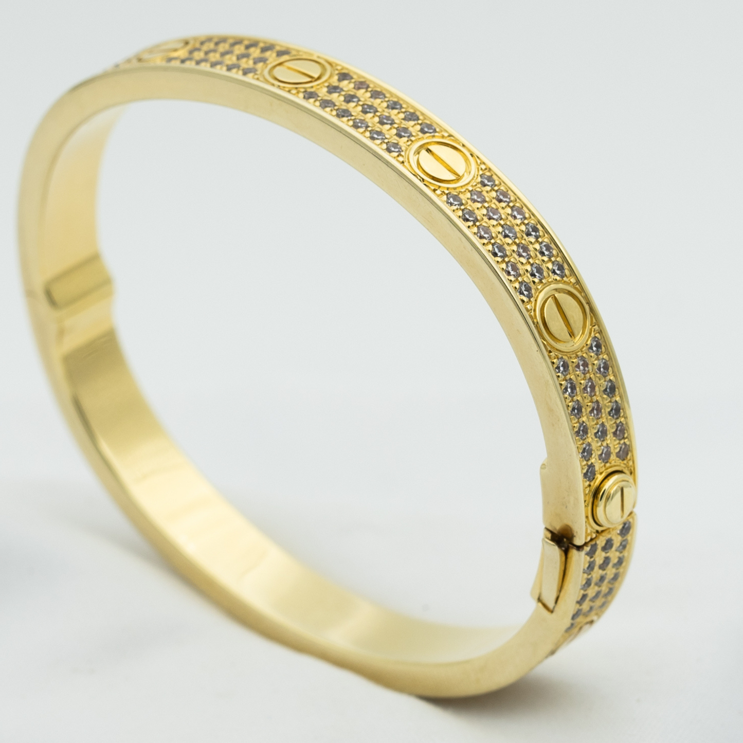 [Echo Fine ]LOVE BRACELET 6.1MM DIAMOND-PAVED