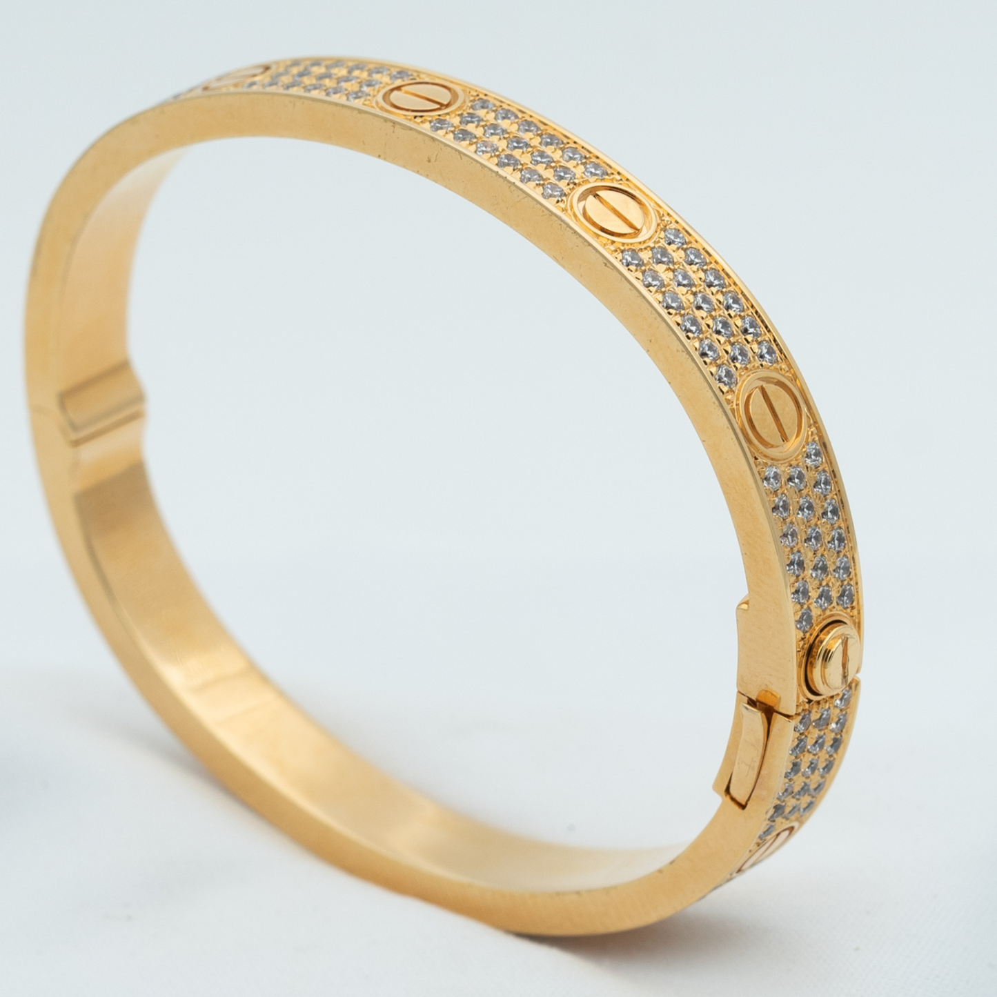 [Echo Fine ]LOVE BRACELET 6.1MM DIAMOND-PAVED