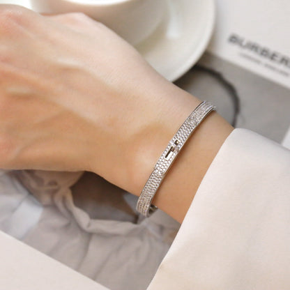 [Echo Fine ]KELLY BRACELET DIAMOND PAVED