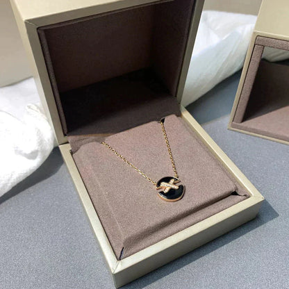 [Echo Fine ]JEUX DE ROSE GOLD DIAMOND NECKLACE