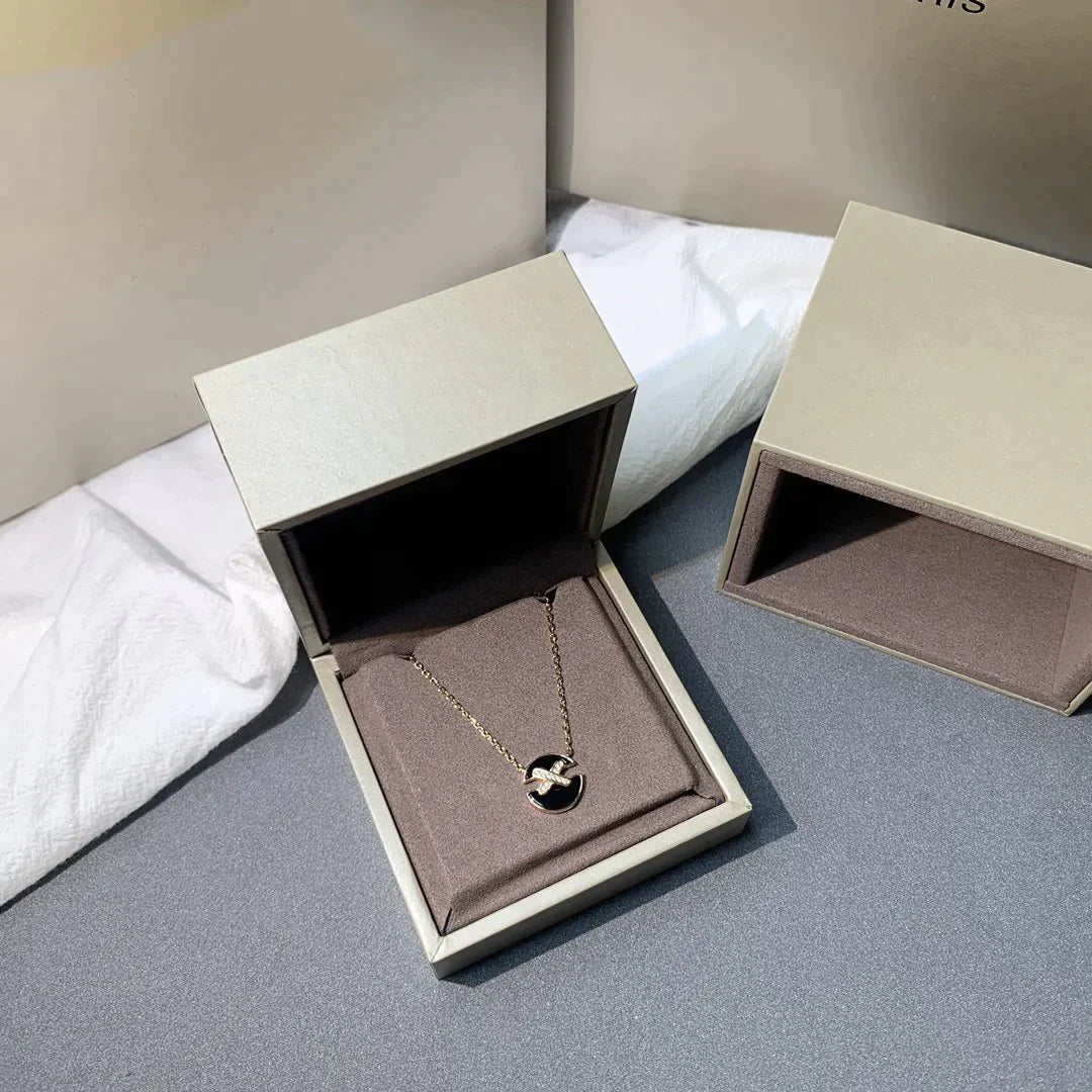 [Echo Fine ]JEUX DE ROSE GOLD DIAMOND NECKLACE