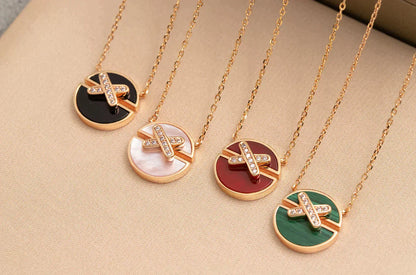 [Echo Fine ]JEUX DE ROSE GOLD DIAMOND NECKLACE