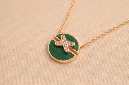 [Echo Fine ]JEUX DE ROSE GOLD DIAMOND NECKLACE