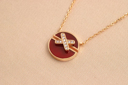 [Echo Fine ]JEUX DE ROSE GOLD DIAMOND NECKLACE