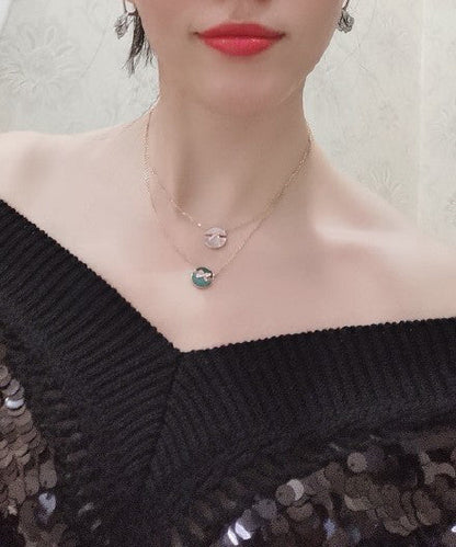 [Echo Fine ]JEUX DE ROSE GOLD DIAMOND NECKLACE